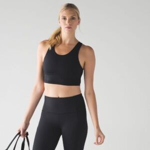 Lululemon Fast as Light long line sports bra